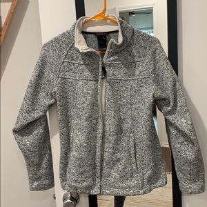 North face zip up fleece S